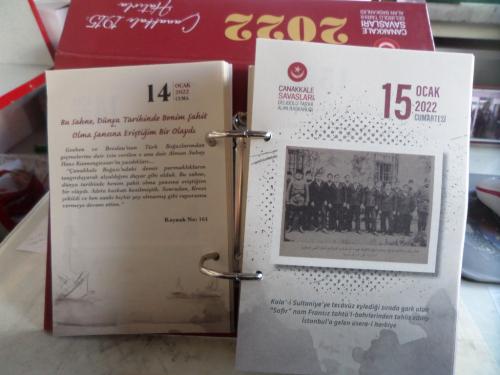 Çanakkale 1915 Hatırla 2022 Takvimi N