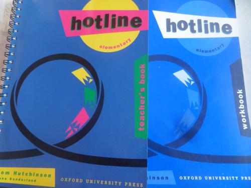 Hotline Elementary Teacher's Book + Workbook Tom Hutchinson