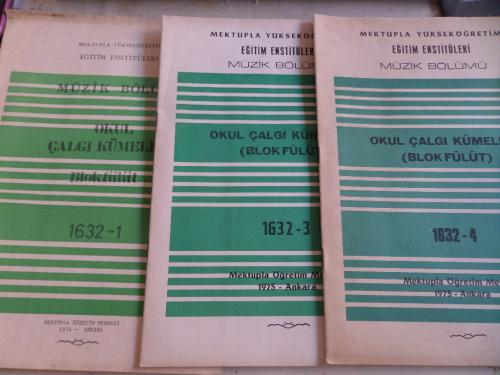 Mektupla Yükseköğretim Eğitim Enstitüleri Müzik Bölümü / Okul Çalgı Kümeleri ( Blok Fülüt ) 1-3-4