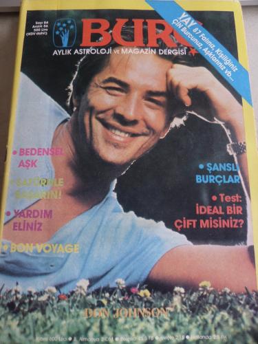Burç Aylık Astroloji ve Magazin Dergisi 1986 / 84