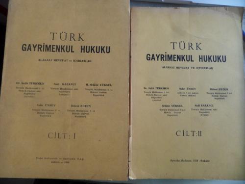 Türk Gayrimenkul Hukuku Cilt I-II