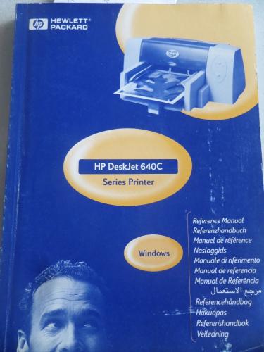 HP DeskJet 640C Series Printer Kullanım Kılavuzu