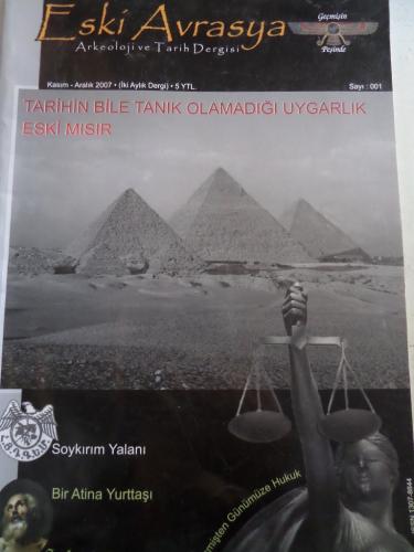 Eski Avrasya Arkeoloji ve Tarih Dergisi 2007 / 001