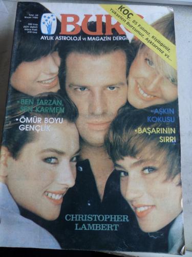 Burç Aylık Yıldız Falı ve Magazin Dergisi 1985 / 64 - Christopher Lambert