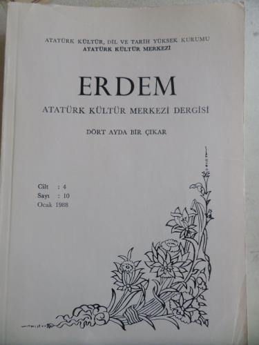 Erdem Atatürk Kültür Merkezi Dergisi 1988 / 10