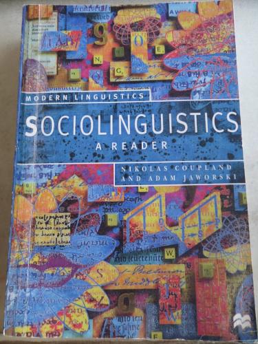 Sociolinguistics A Reader* Nikolas Coupland