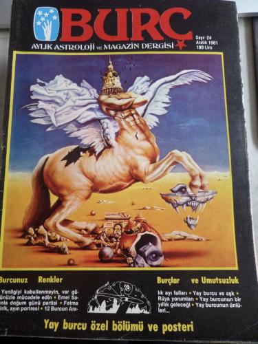 Burç Aylık Yıldız Falı ve Magazin Dergisi 1981 / 24