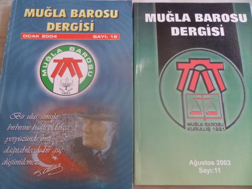 Muğla Barosu Dergisi 2003 / 11 - 2004 / 12