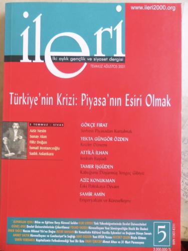 İleri İki Aylık Gençlik Ve Siyaset Dergisi 2001 / 5
