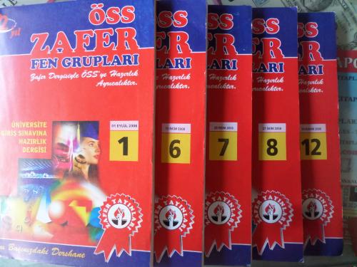 ÖSS Zafer Fen Grupları Üniversite Giriş Sınavına Hazırlık Dergisi Sayı