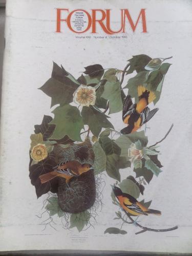 Forum English Teaching Forum Volume XXIII Number 4 January 1985