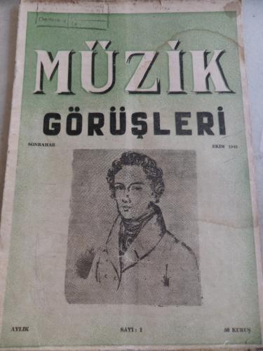 Müzik Görüşleri 1949 / 1