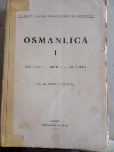 Osmanlıca I Faruk K. Timurtaş