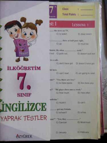 7. Sınıf İngilizce Yaprak Testler