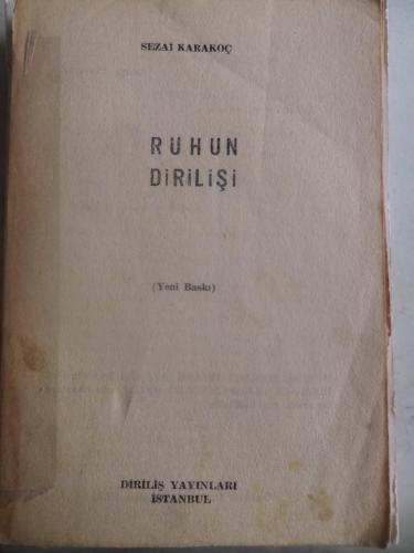 Ruhun Dirilişi Sezai Karakoç