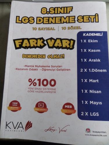 8. Sınıf LGS Deneme Seti Koray Varol