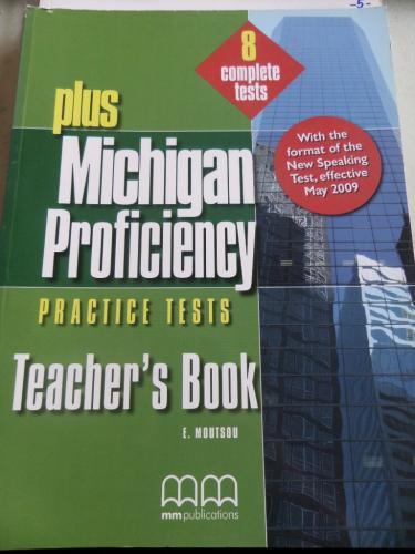 Plus Michigan Proficiency Practice Tests Teacher's Book
