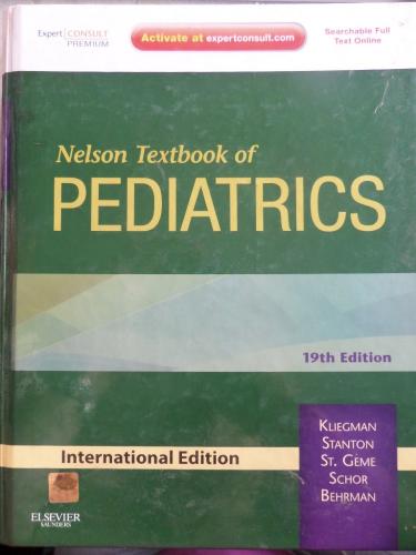 Nelson Textbook Of Pediatrics Kliegman