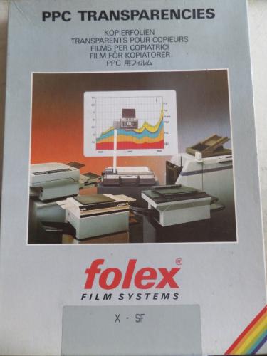 Folex Film Systems PPC Transparencies