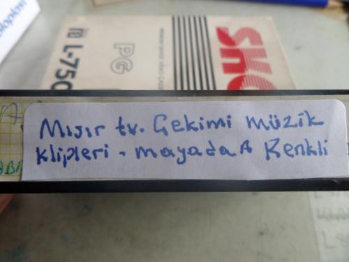 Mısır TV Çekimi Klipleri Mayada Renkli / Beta Kaset