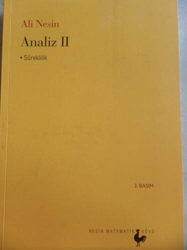 Analiz II Ali Nesin