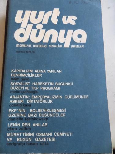 Yurt ve Dünya 1978 / 10