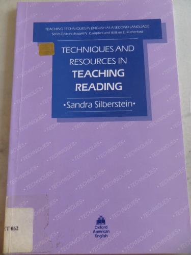 Techniques And Resources In Teaching Reading Sandra Silberstein