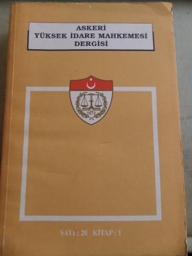 Askeri Yüksek İdare Mahkemesi Dergisi Sayı 20