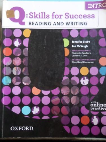 Q: Skills For Success Reading And Writing Intro Jennifer Bixby