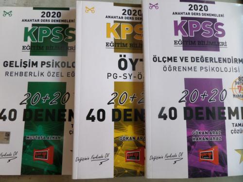 KPSS Eğitim Bilimleri Denemeleri / 3 Adet