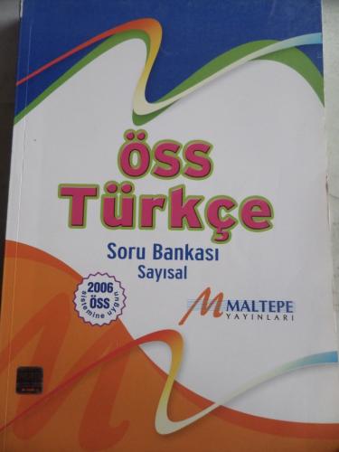 ÖSS Türkçe Soru Bankası Sayısal