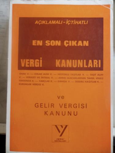 En Son Çıkan Vergi Kanunları