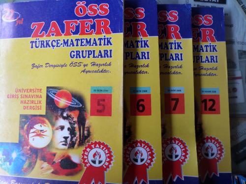 ÖSS Zafer Türkçe Matematik Grupları Üniversite Giriş Sınavına Hazırlık Dergisi 5-6-7-12