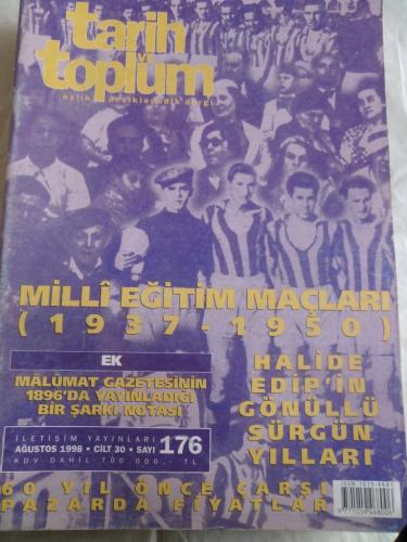 Tarih ve Toplum Aylık Ansiklopedik Dergi 1998 / 176