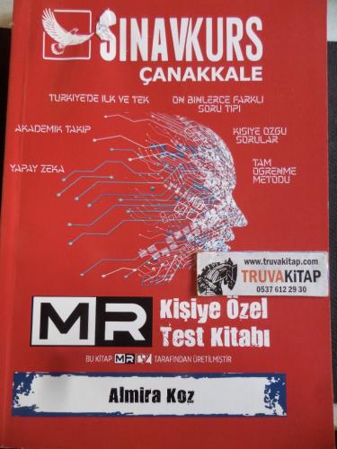 MR Kişiye Özel Test Kitabı