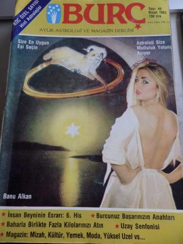 Burç Aylık Astroloji ve Magazin Dergisi 1983 / 40