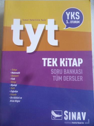 YKS 1. Oturum TYT Tek Kitap Tüm Dersler Soru Bankası