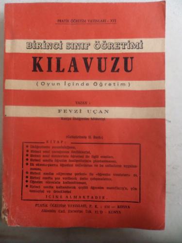 Birinci Sınıf Öğretimi Kılavuzu