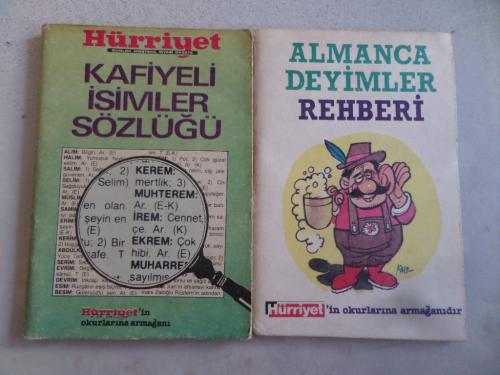 Hürriyet Deyim ve Kafiyeli İsimler Sözlüğü Cep Kitapçıkları / 2 Adet