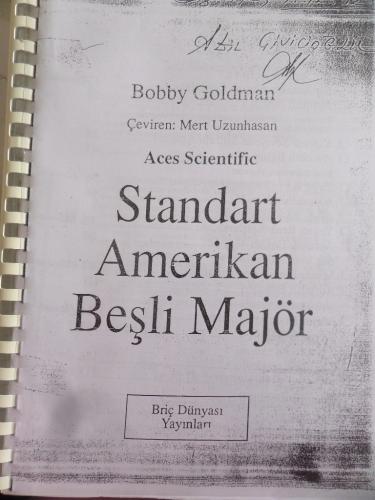 Standart Amerikan Beşli Majör Bobby Goldman