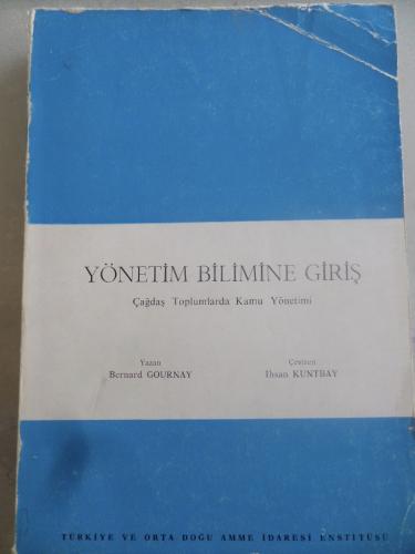 Yönetim Bilimine Giriş