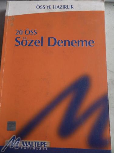 20 ÖSS Sözel Deneme
