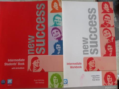 New Success Intermediate Students Book + Workbook + 2CD Stuart Mckinla