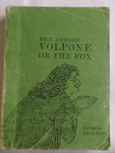 Volopone Or The Fox* David Cook