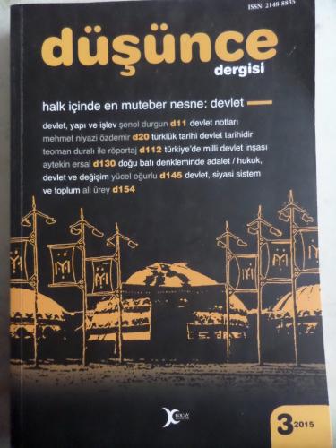 Düşünce Dergisi 2015 / 3