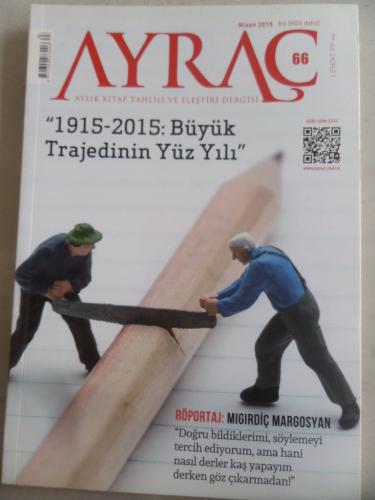 Ayraç Aylık Kitap Tahlili ve Eleştiri Dergisi 2015 / 66