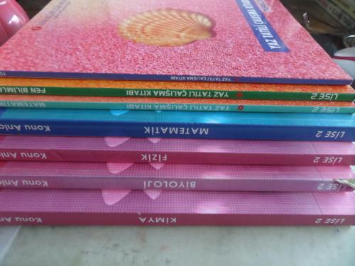 Lise 2 Üniversite Hazırlık Kitapları / 7 Adet