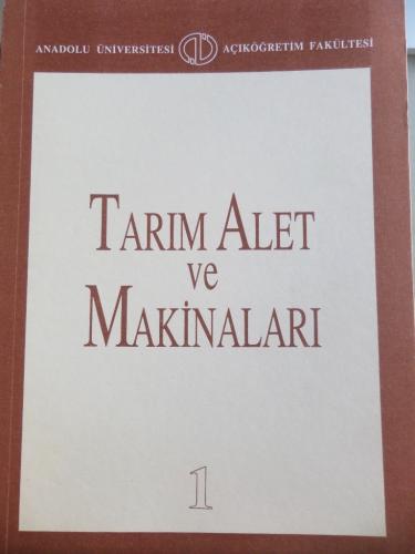 Tarım Alet ve Makinaları 1