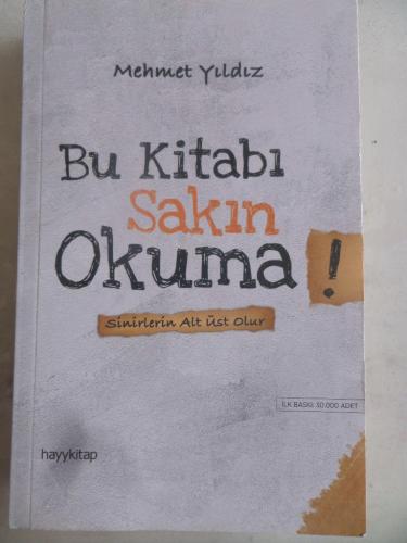 Bu Kitabı Sakın Okuma Mehmet Yıldız