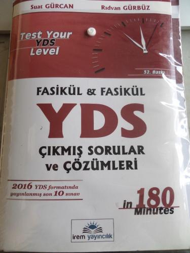 Fasikül & Fasikül YDS Çıkmış Sorular ve Çözümleri Suat Gürcan